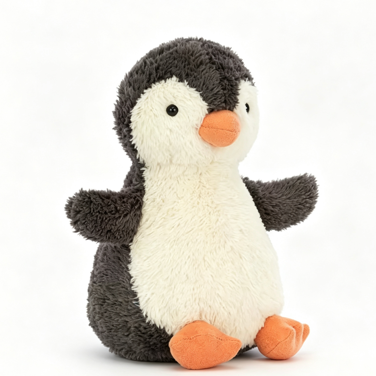 JC Ultra Soft Peanut Penguin Plush Toy, 18cm, Cute Stuffed Animal, Cuddly Emotional Companion Penguin, Gift for Kids & Adults, Home Decor