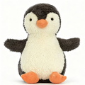 JC Ultra Soft Peanut Penguin Plush Toy, 18cm, Cute Stuffed Animal, Cuddly Emotional Companion Penguin, Gift for Kids & Adults, Home Decor