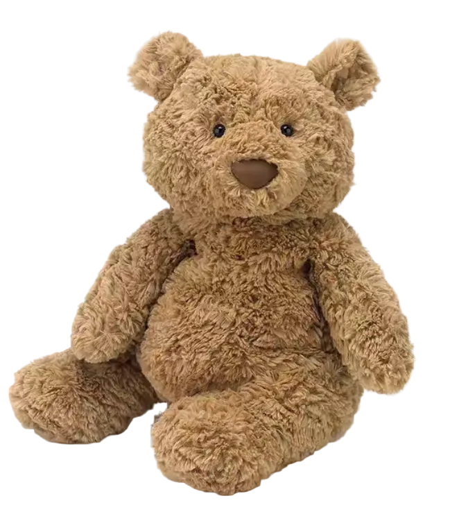 JC Ultra Soft Bartholomew Bear Plush Toy, 42cm,Cute Stuffed Animal, Cuddly Emotional Companion Bear, Gift for Kids & Adults, Home Decor