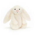 JC Ultra Soft Bashful Cream Bunny Plush Toy, 31cm, Cute Stuffed Animal, Cuddly Emotional Companion Bunny, Gift for Kids & Adults, Home Decor