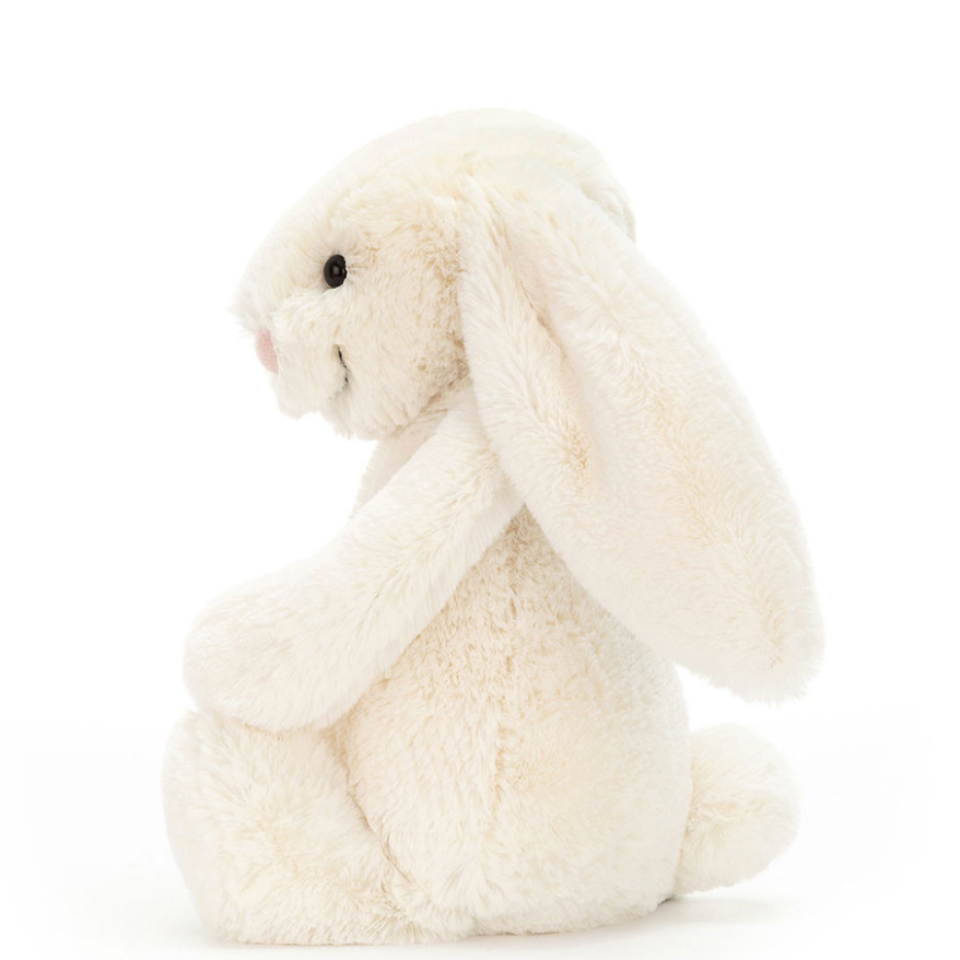 JC Ultra Soft Bashful Cream Häschen-Plüschtier, 31cm, niedliches Stofftier, kuscheliges emotionales Begleiter-Häschen, Geschenk für Kinder & Erwachsene, Heimdekoration
