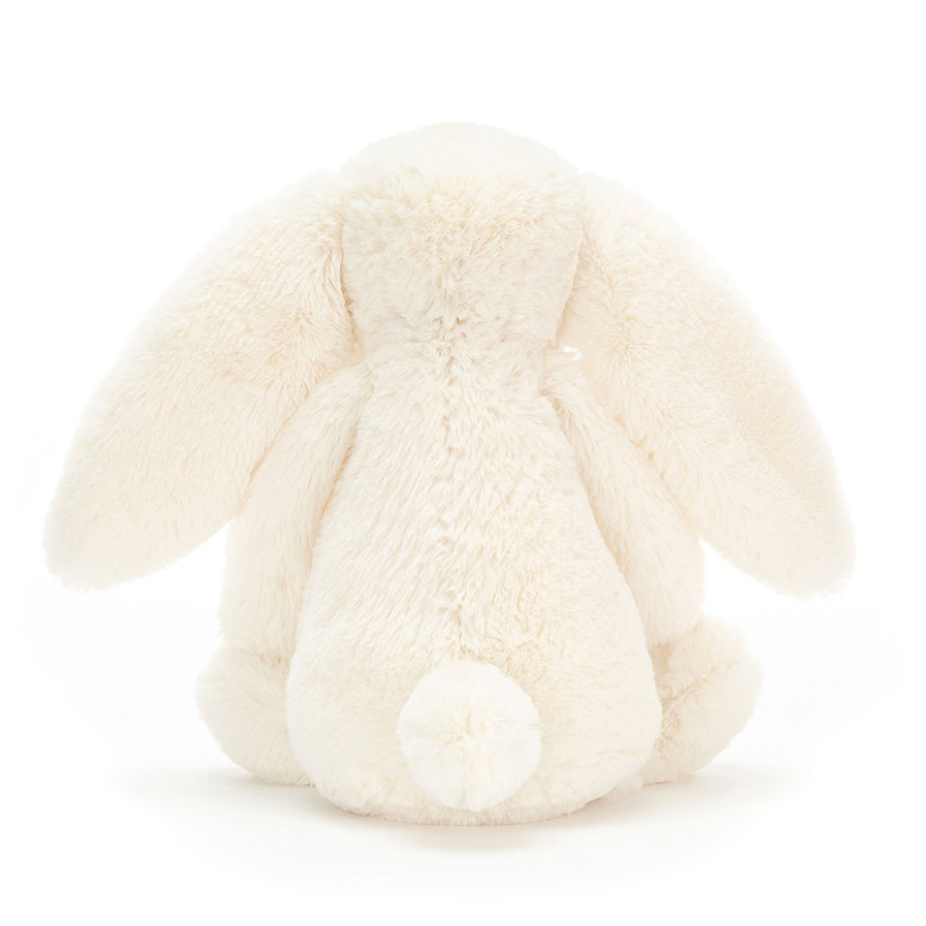 JC Ultra Soft Bashful Cream Häschen-Plüschtier, 31cm, niedliches Stofftier, kuscheliges emotionales Begleiter-Häschen, Geschenk für Kinder & Erwachsene, Heimdekoration