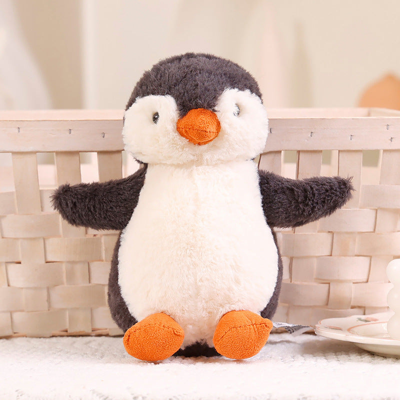 Ultra soft peanut penguin plush toy, cute cuddly stuffed animal available in 18cm,22cm,30cm sizes